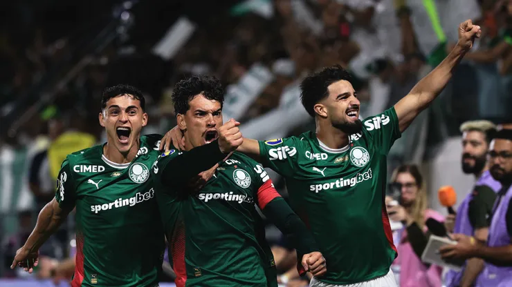Palmeiras 1x0 Novorizontino - Jogo de Ida da Final do Paulistão 2026 Palmeiras comemora gol e se aproxima do titulo paulista
